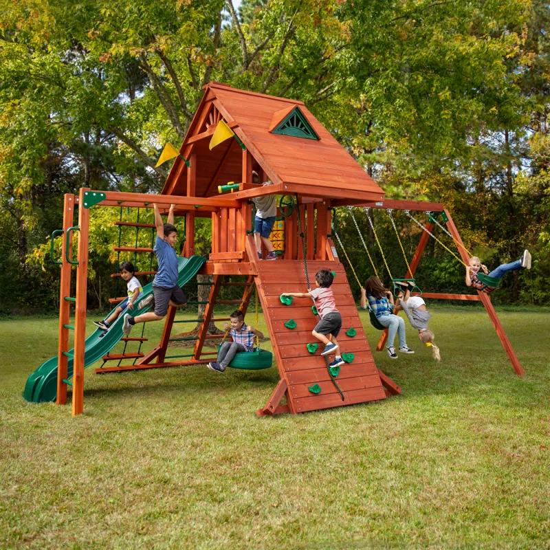 Gorilla Playsets Sun Palace II Swing Set - Professional Installation Available