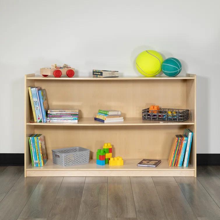 Flash Furniture Bexley Wooden School Classroom Storage Cabinet for Commercial or Home Use