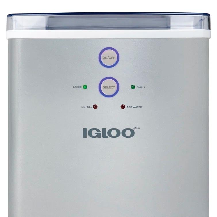Igloo Igloo Premium Countertop Ice Maker Machine, 33 lbs. in 24 hrs. with Ice Scoop and Basket