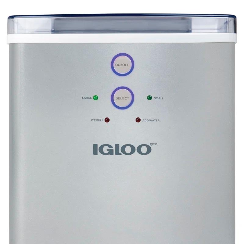 Igloo Igloo Premium Countertop Ice Maker Machine, 33 lbs. in 24 hrs. with Ice Scoop and Basket