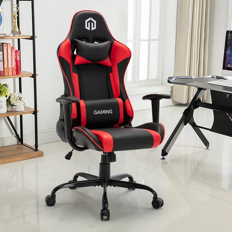 ORORA DEC ORORA DEC Adjustable Reclining Ergonomic Faux Leather Swiveling PC & Racing Game Chair