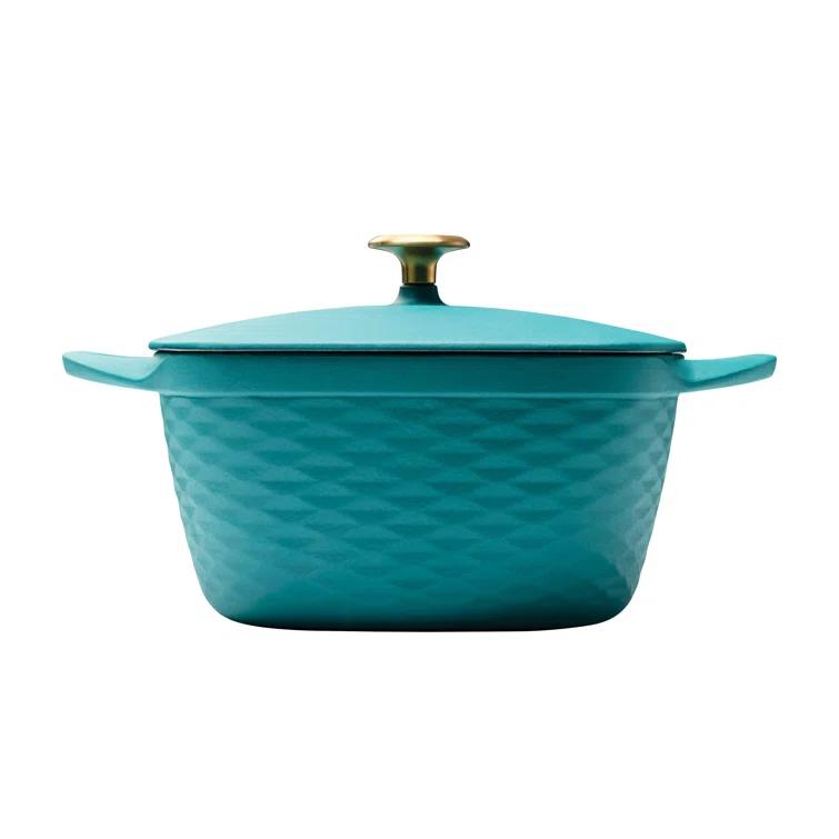 Tramontina Prisma 7 Qt Enameled Cast Iron Covered Square Dutch Oven