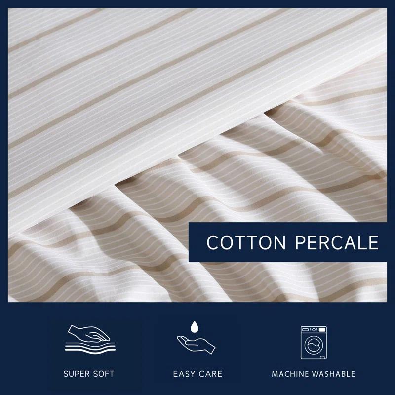 Nautica Nautica Printed Cotton Percale Sheet Sets