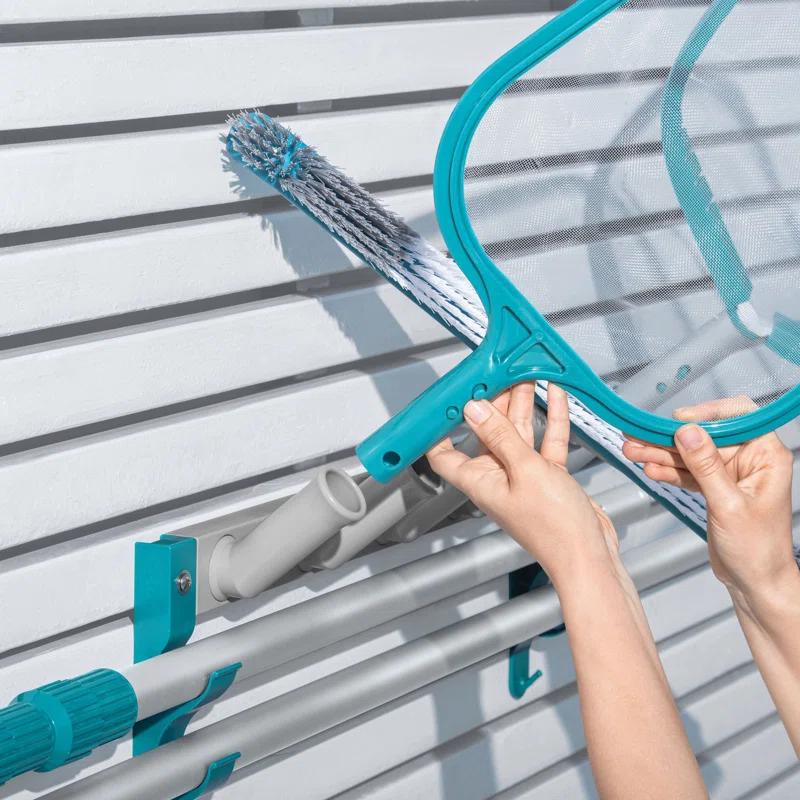 Bestway Bestway Flowclear StorePro Swimming Pool Wall Accessory and Equipment Organizer