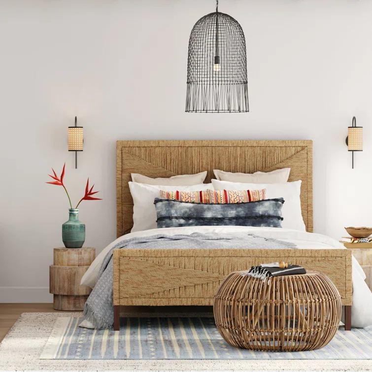 Aleja Woven Banana Stem Bed