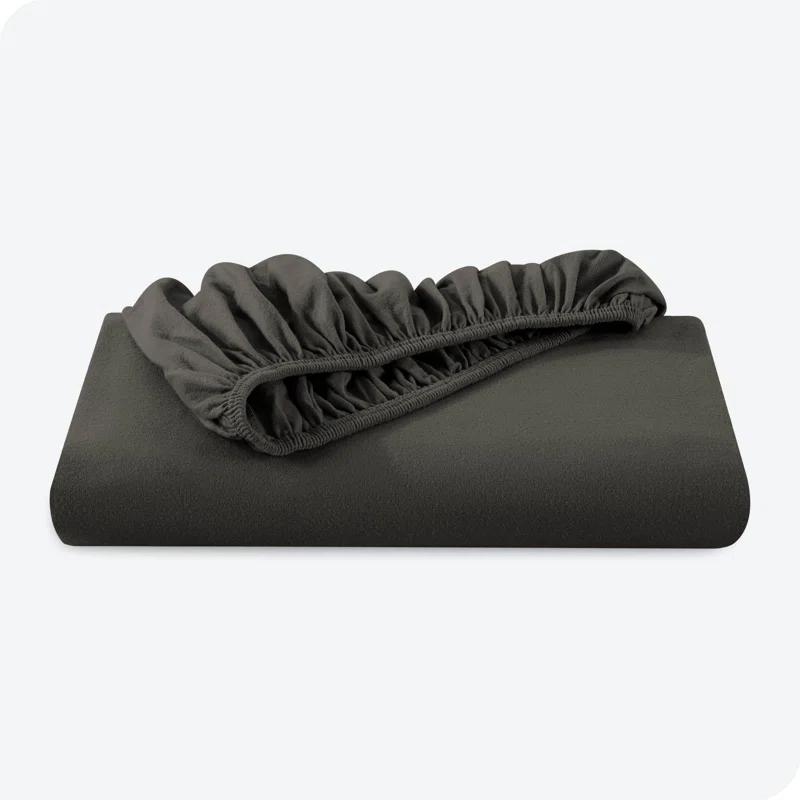 Bare Home Flannel Machine Woven Fitted Sheet