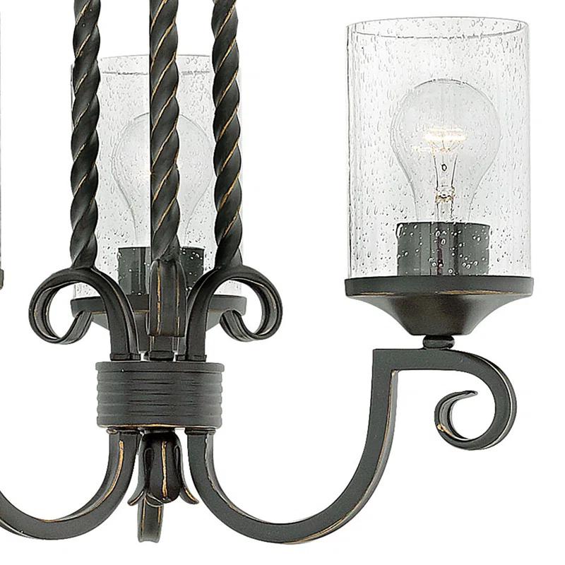 Hinkley Casa 5 - Light Shaded Classic / Traditional Chandelier