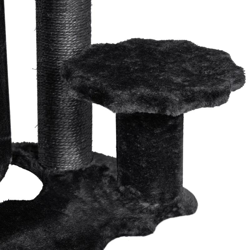 Gothic Cat Tree with Coffin, Gothic Cat Tower with Condo