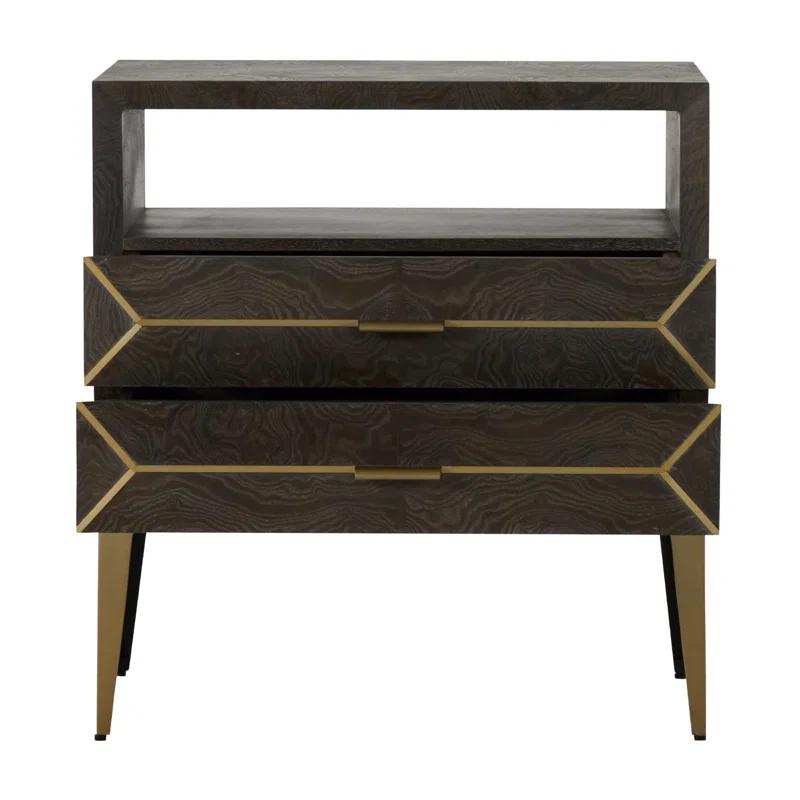 Gabby Westville 30'' W Solid Wood Nightstand
