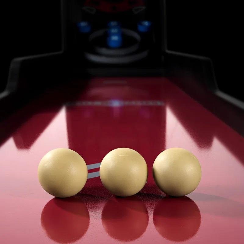 MD Sports Md Sports Roll & Score 3-pack Replacement Ball Set, Arcade Ball Toss Games Brown (Set of 3)
