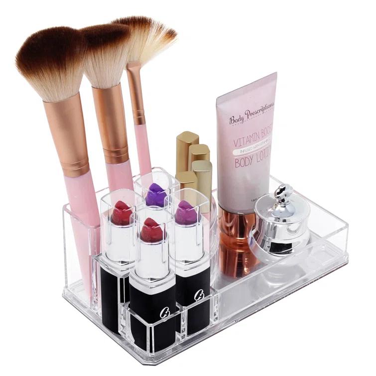 Sorbus 8-Slot Clear Acrylic Mini Makeup Organizer