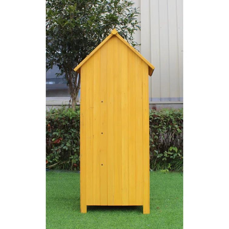Hanover 2 ft. 5 in. W x 2 ft D Solid Wood Storage Shed