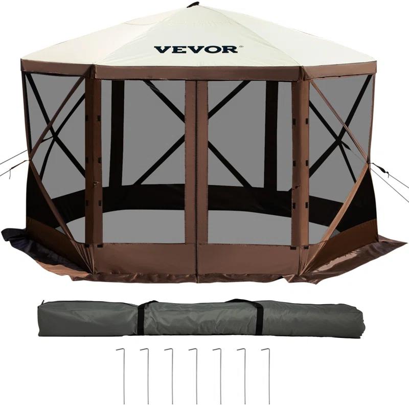 VEVOR Pop-up Camping Gazebo Screen Tent
