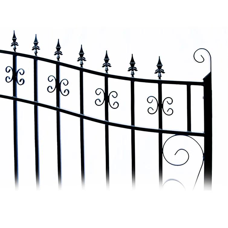 ALEKO Steel Dual Swing Driveway Gate - VENICE Style