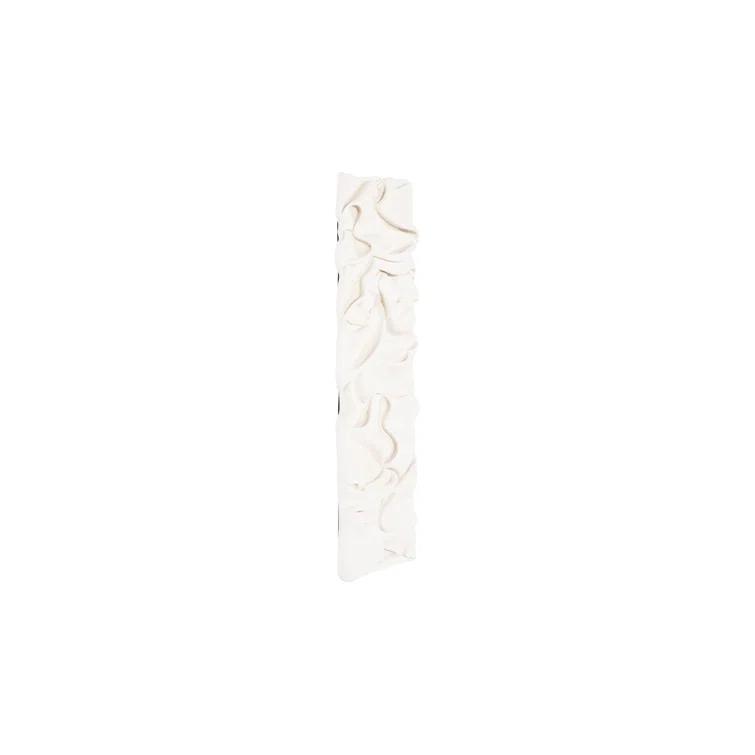 Phillips Collection Drape Runner Wall Art, White Stone
