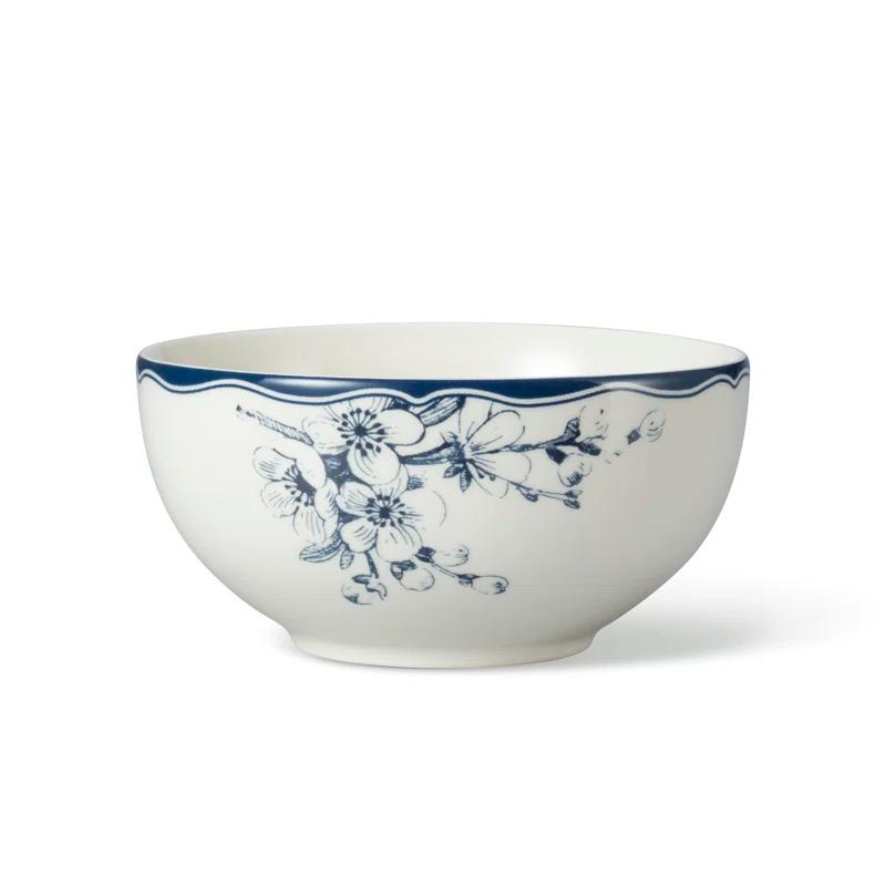 222 Fifth 222 Fifth Brittany 12-Piece Porcelain Dinnerware Set - Service For 4, Plate & Bowl Set