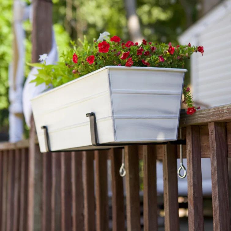 ACHLA Metal Window Box Planter