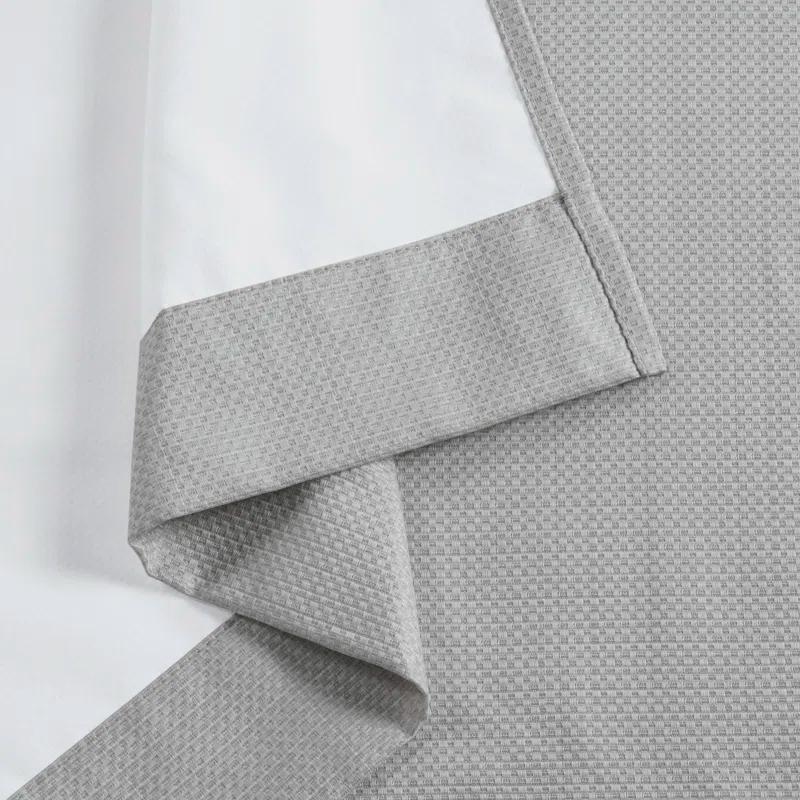 Madison Park Galen Basketweave Room Darkening Curtain Panel Pair (Set of 2)