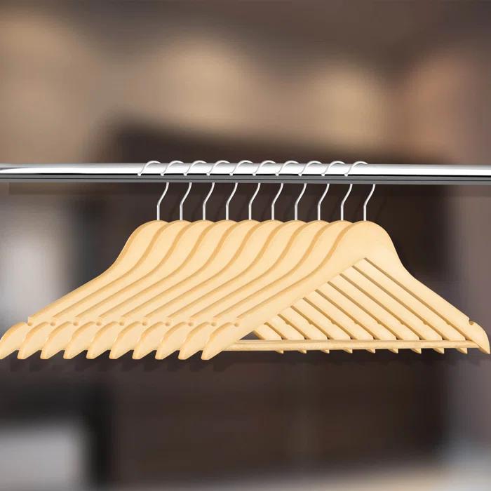 SereneLife Non-Slip Standard Hanger