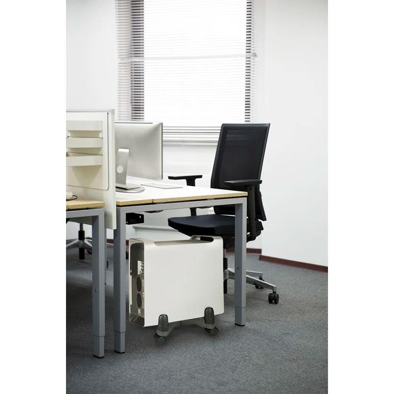 Aidata U.S.A 11'' H x 7'' W CPU Holder with Wheels