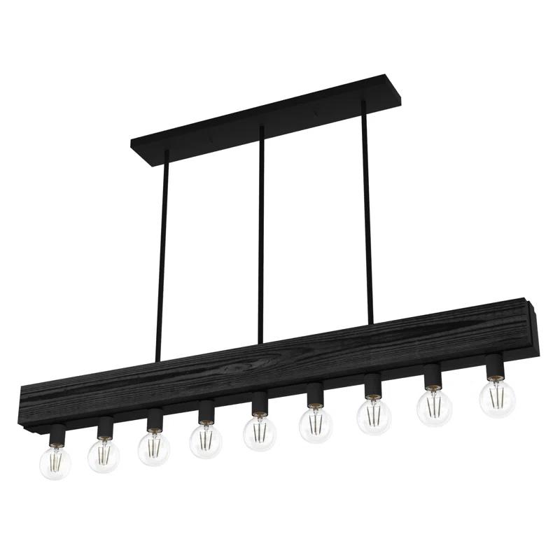 Hunter Fan Donelson 9 - Light Kitchen Island Linear Pendant