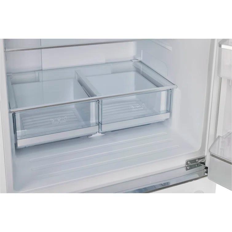 Unique Appliances Classic Retro 30" Frost-Free 17.7 cu. ft. Energy Star Certified Bottom Freezer Refrigerator UGP-510L W AC