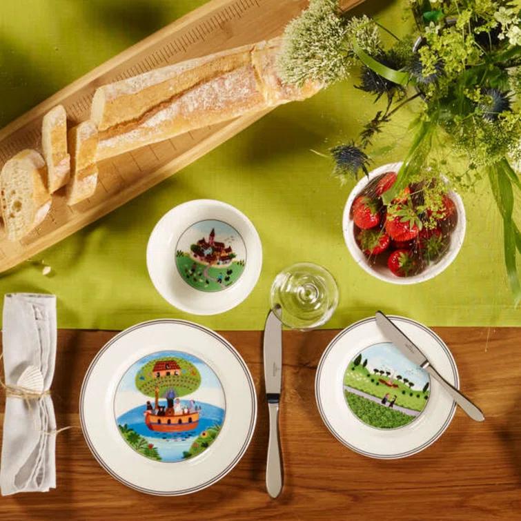 Villeroy & Boch Design Naif 10.75" Dinner Plate - Noah's Art & Reviews | Wayfair