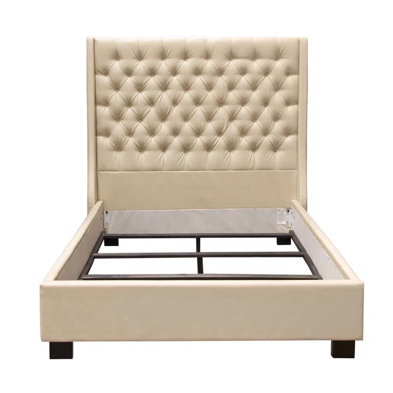 Diamond Sofa Park Avenue Upholstered Wingback Bed