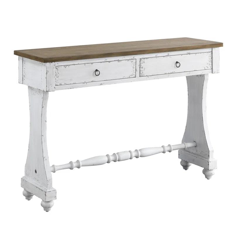 One Allium Way® Carminda console table, entryway table, foyer table with 2 drawers