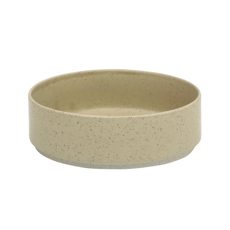 Gibson Elite Gibson Elite Tatum Premium Porcelain Matte Reactive Glaze 16 Piece (Service for 4) Plates and Bolws Stackable Dishes Ceramic Dinnerware