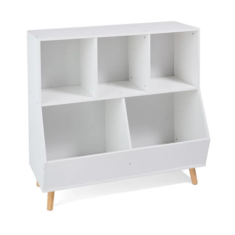 Badger Basket 5-Bin Storage Cubby With Feet