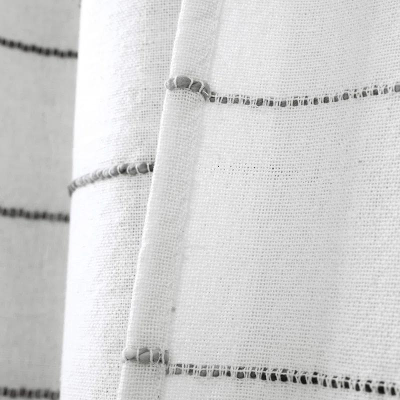 Lush Decor Reyna Semi Sheer Curtain Pair (Set of 2)