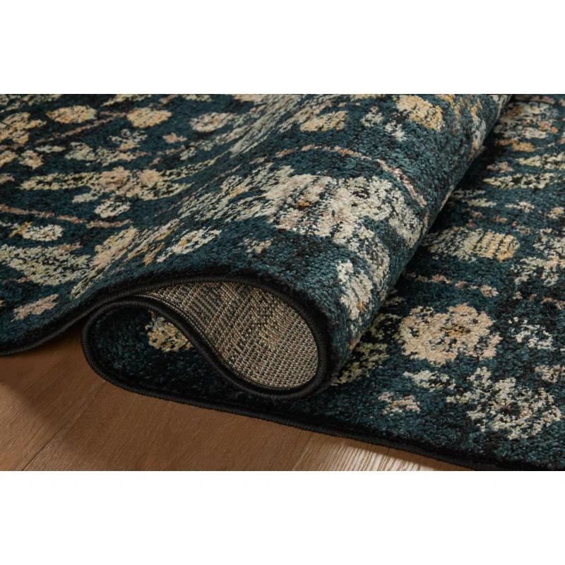 Rifle Paper Co. x Loloi Laurel Navy Area Rug