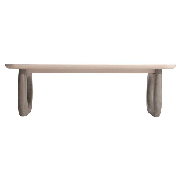 Bernhardt Sereno Solid Wood Top Single Coffee Table