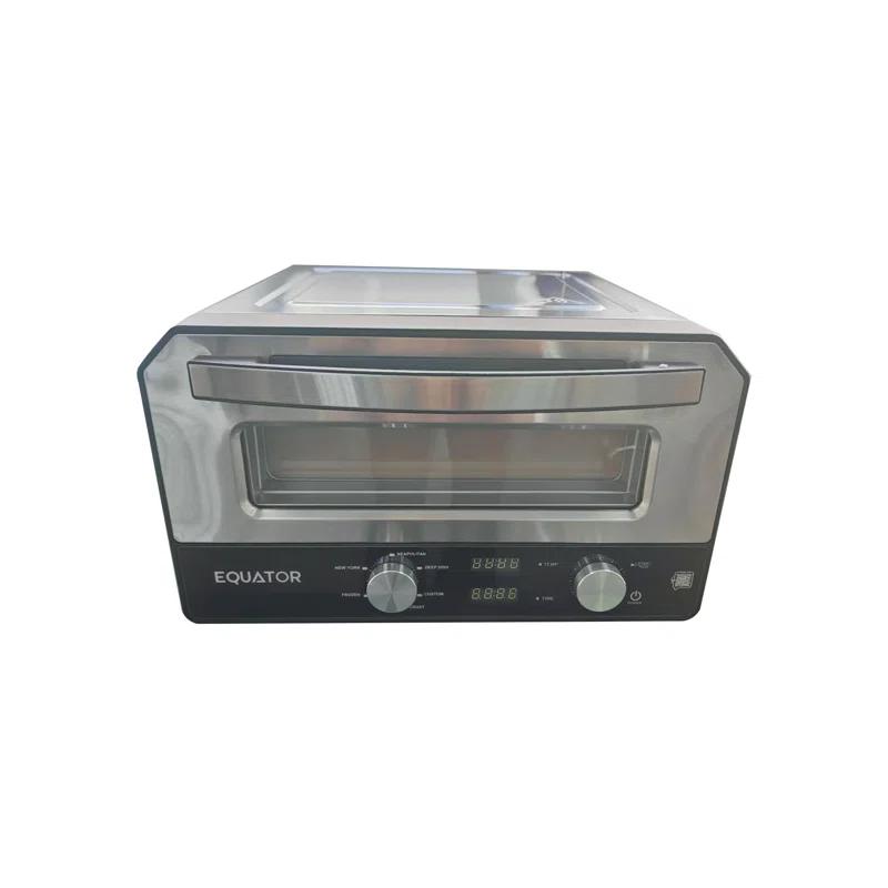 Equator Advanced Appliances Equator ELECTRIC PIZZA OVEN Multi Program w/ Baking Stone Countertop 0.5cf 110V | Wayfair