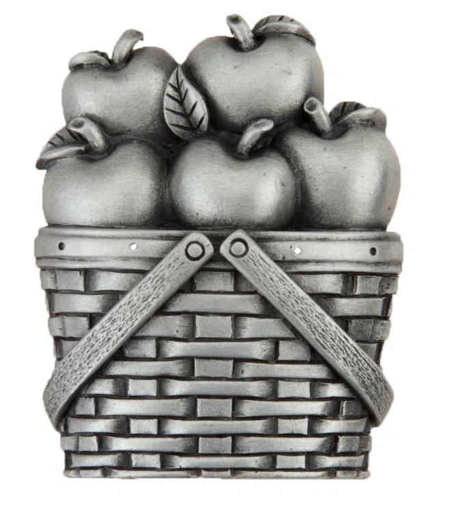 Acorn Apple Basket Cabinet Knob