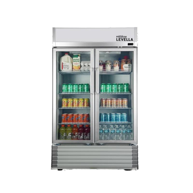 Premium Levella Premium Levella 16 Cubic Feet Merchandising Refrigerator - 35.43''