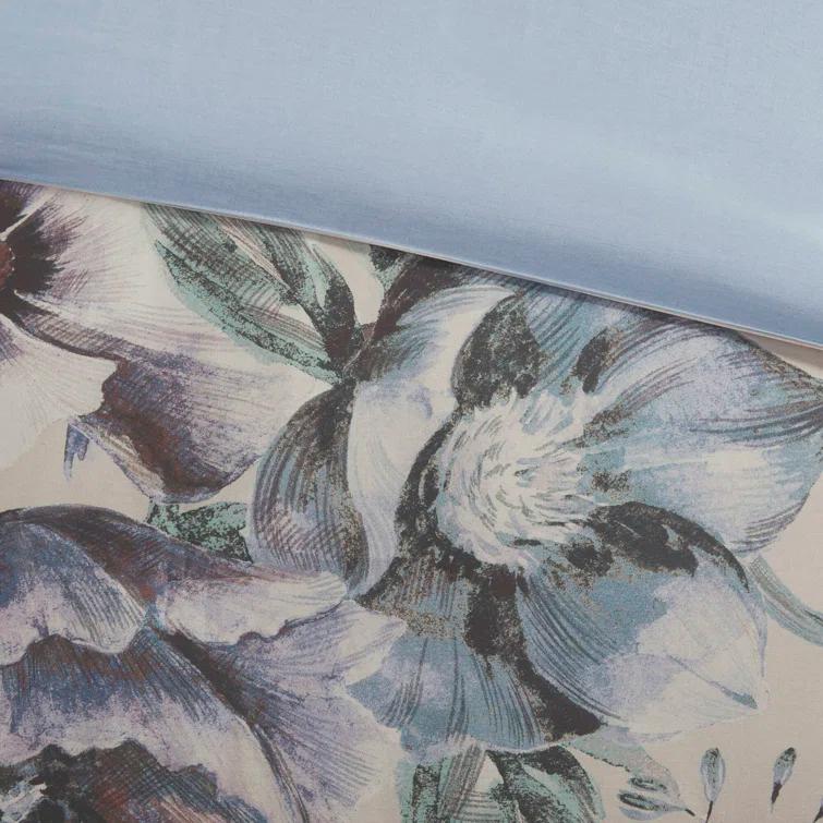Madison Park Cassandra 3 Piece Cotton Duvet Cover Set