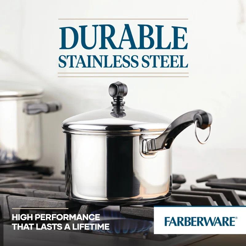 Farberware Farberware Classic Series Stainless Steel Saucepan with Lid