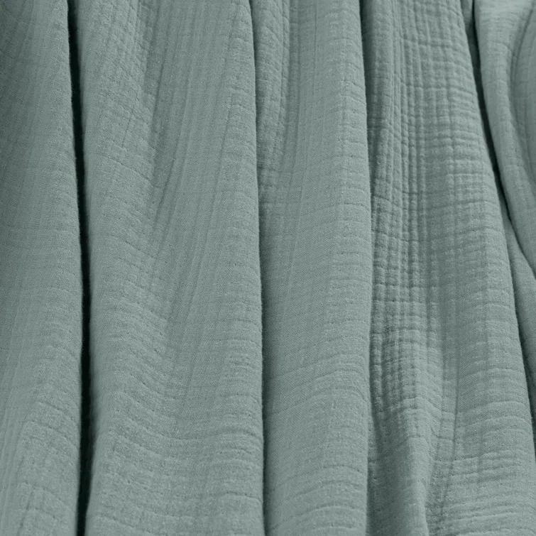 Chezmoi Collection Airy Lightweight 4 Layer Cotton Muslin Blanket