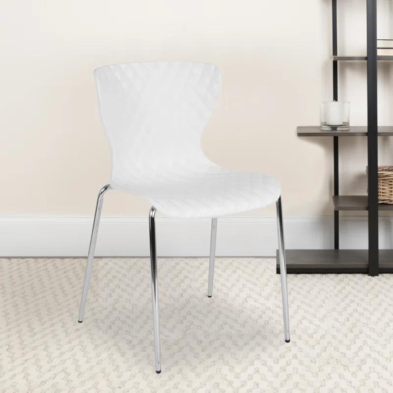 Flash Furniture Lowell Contemporary Plastic Stack Chair