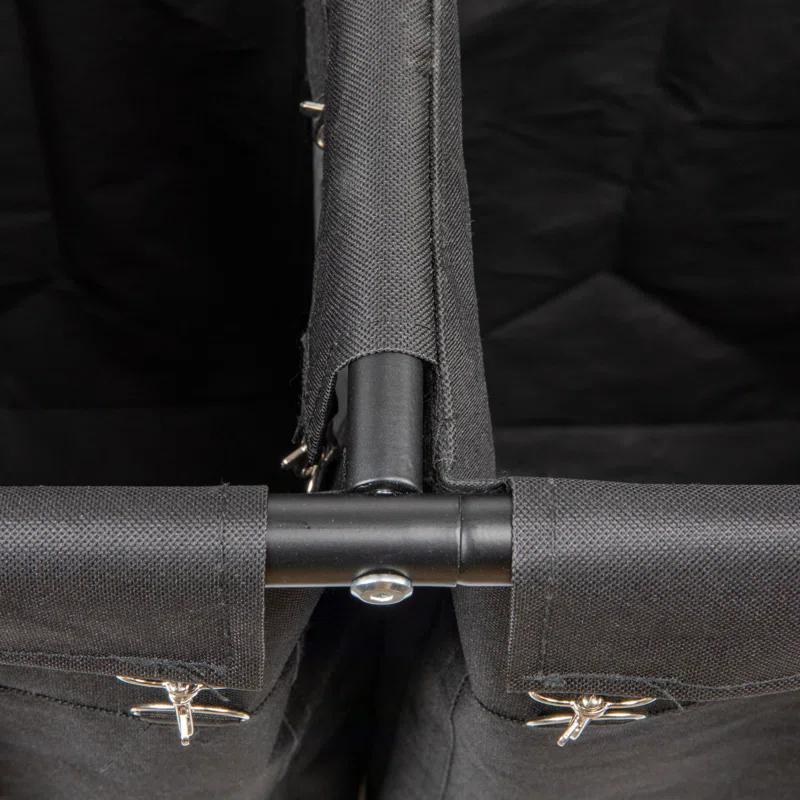 Household Essentials Rolling Laundry Sorter with Handles