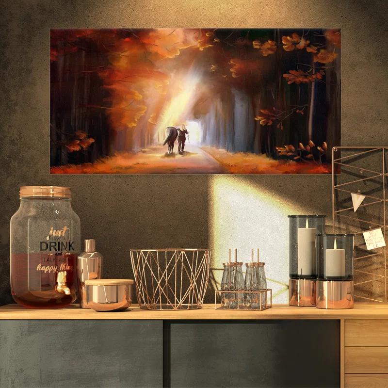Design Art " Walking In Park "