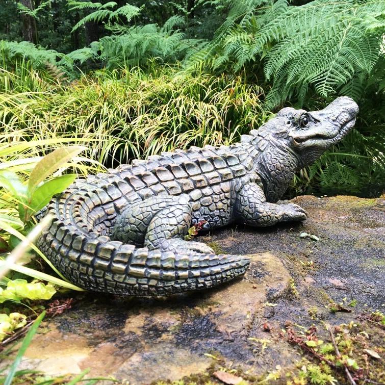 HomeStyles Life's A Beach Alligator Garden Statue