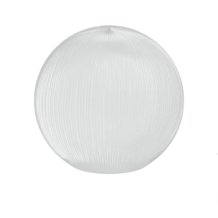 Solus Solus Prismatic Acrylic Sphere Globe with 5.25 in. Diameter Neckless Opening - No Fixture Included