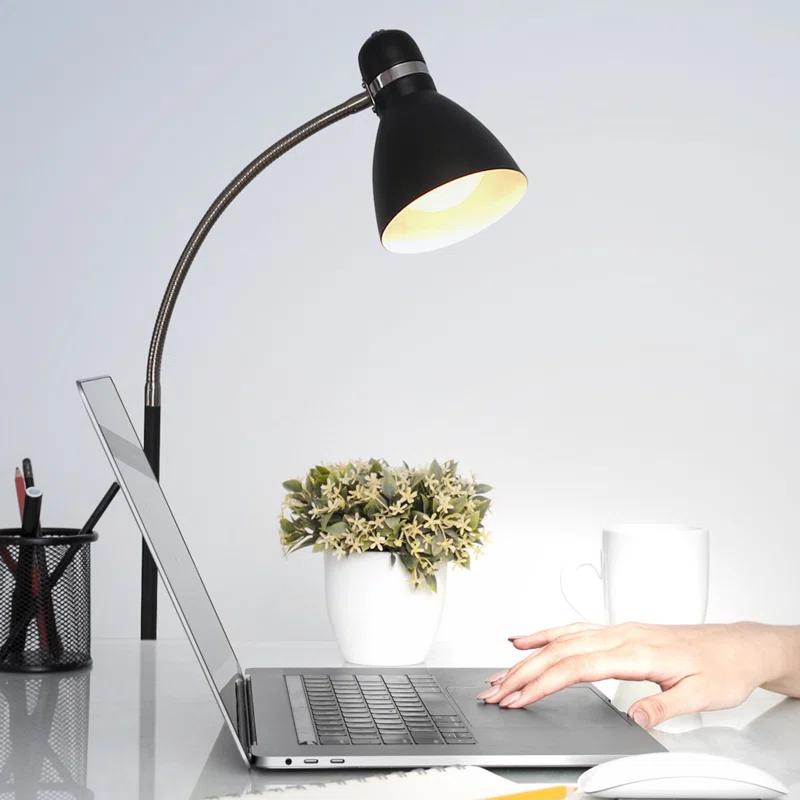 Brightech Avery 62.5 in. Modern LED Standing Floor Lamp with Metal Cone Shade and 3-Way Dimming Light
