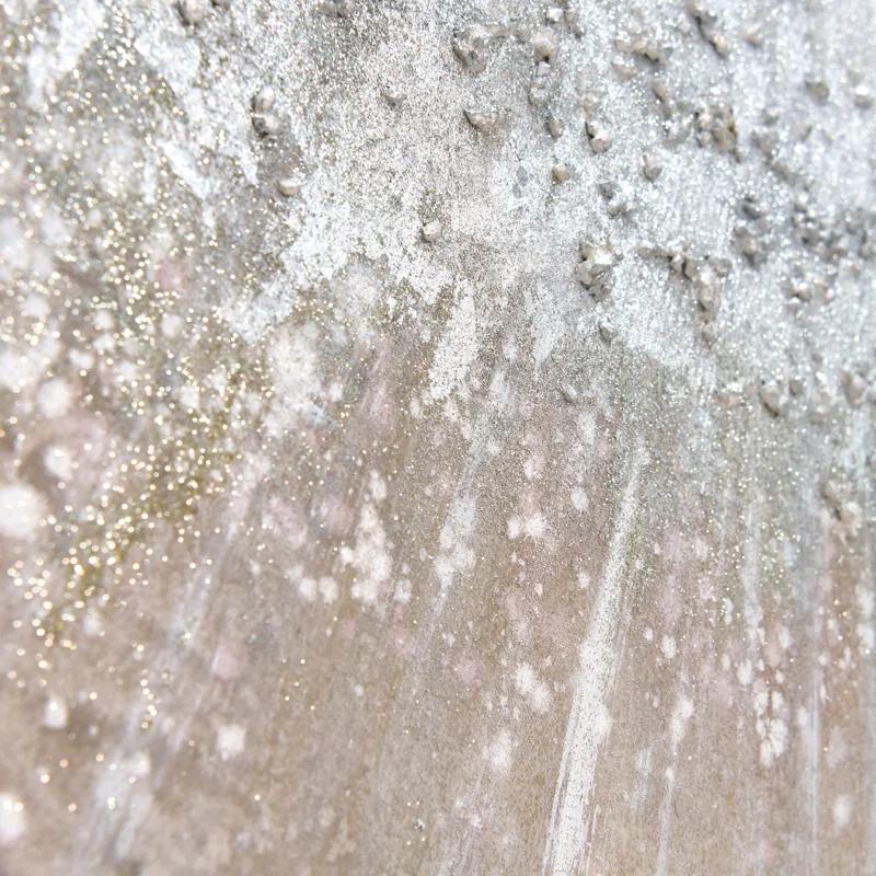 Empire Art Direct " Silver Pellets Textured Metallic " by Martin Edwards