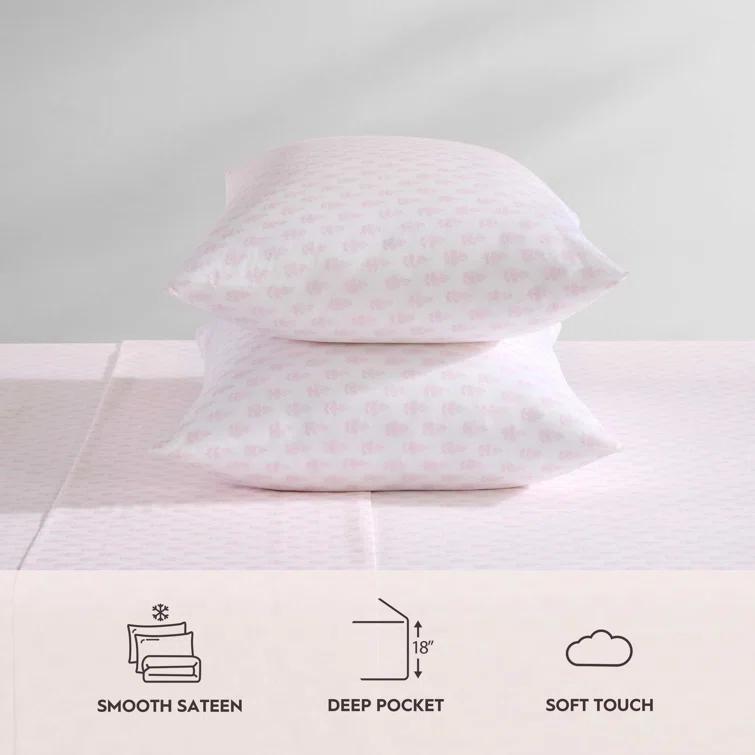 Laura Ashley Laura Ashley Printed Cotton Percale Sheet Set
