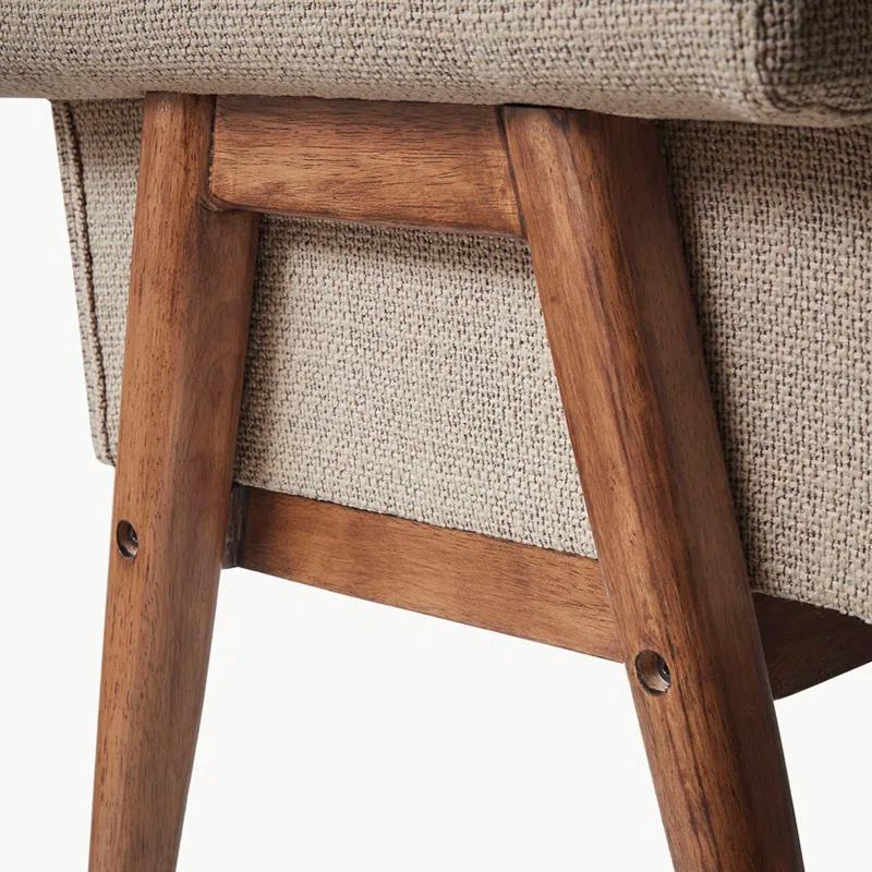 Mercury Row® Nakia Button Tufted Accent Bench