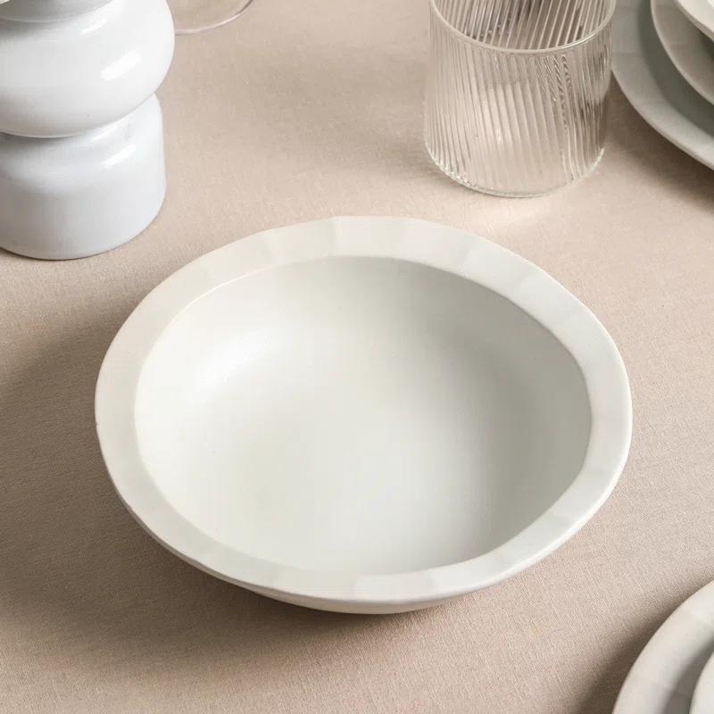 Stone Lain Oasis 4-Piece Pasta Bowl Set Stoneware (Set of 4)